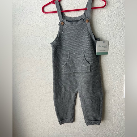 New Little Planet Baby Organic Sweater Knit Overalls - Picture 14 of 14